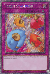 Token Stampede - RA04-EN149 - (Platinum Secret Rare) - 1st Edition